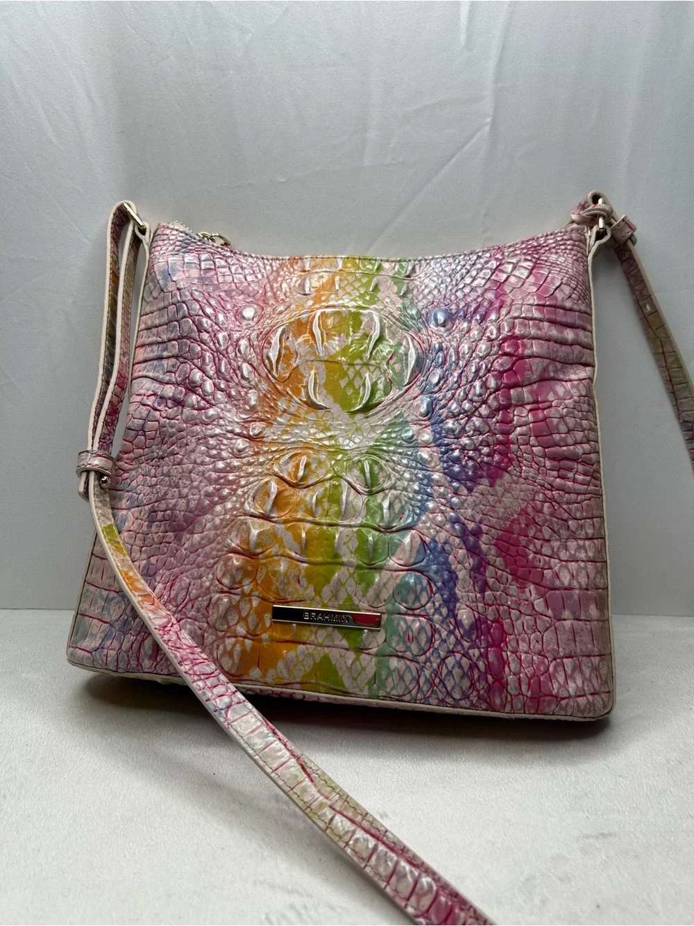 Brahmin Rainbow Optimism Melbourne Katie Crossbody Bag